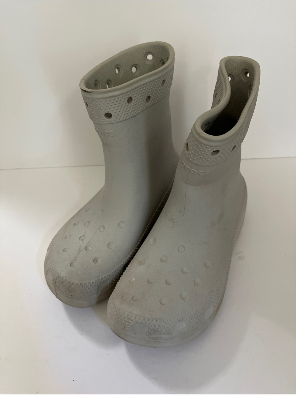 Crocs Gray Waterproof Boots Women’s Size 9